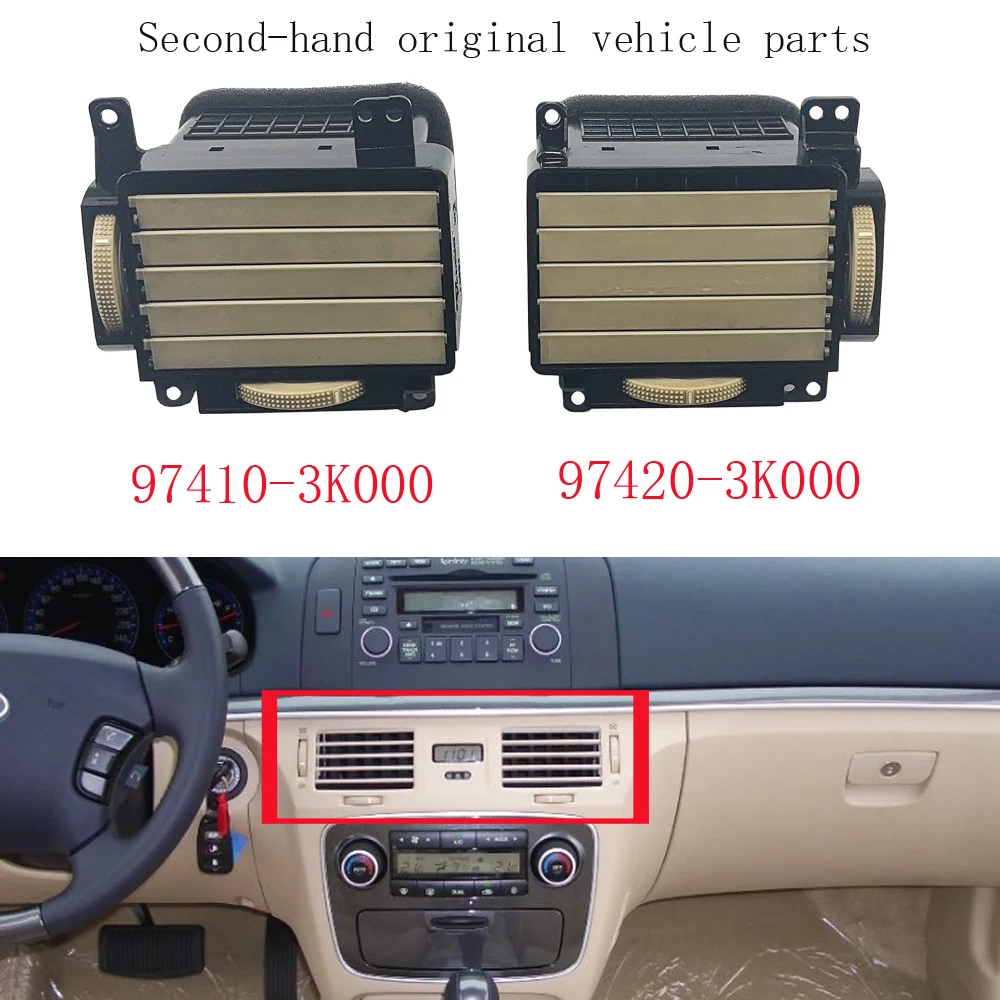 2pcs for Hyundai Sonata NF 2006-2008 AIR VENT Dashboard Air Vents Instrument air outlet New original  974103K000 974203K000
