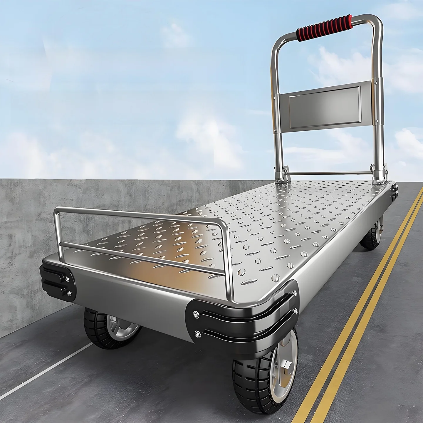 carrello-portatile-in-acciaio-con-maniglia-a-trazione-manuale-carrello-silenzioso-per-traslochi-carrello-piatto-per-casa-rimorchio-comodo-carrello-pieghevole