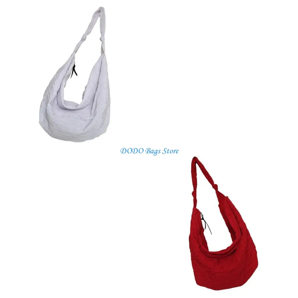 

Женская сумка через плечо, большая вместительная сумка-мессенджер, плиссированная сумка через плечо, школьная сумка для сумка на