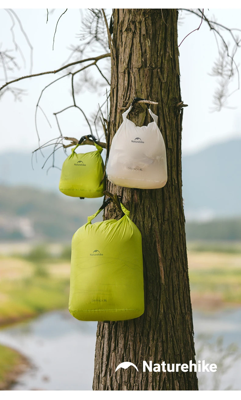 Naturehike 2L/4L/8L Kompressionstasche Schwimmen Wasserdichter Trockensack Beware kleiner leichter Trockensack zum Kajakfahren Angeln Rafting – Detail 10
