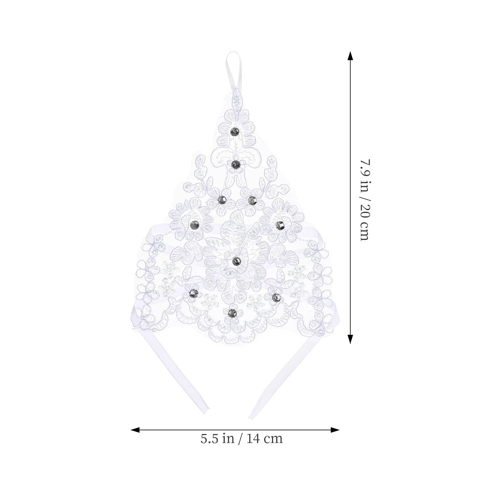 1 Pair Dress Gloves Fingerless Lace For Stage Performance Wedding Flower Costume Party Cosplay Accessory Little