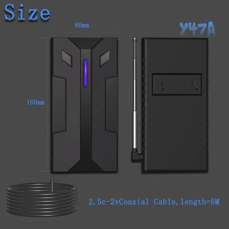 

DVBT2 ТВ-антенна Открытый сильный сигнал HDTV HD 4K Full TV Усилитель сигнала Мощная цифровая антенна для телевизора высокого диапазона TV-Y47A