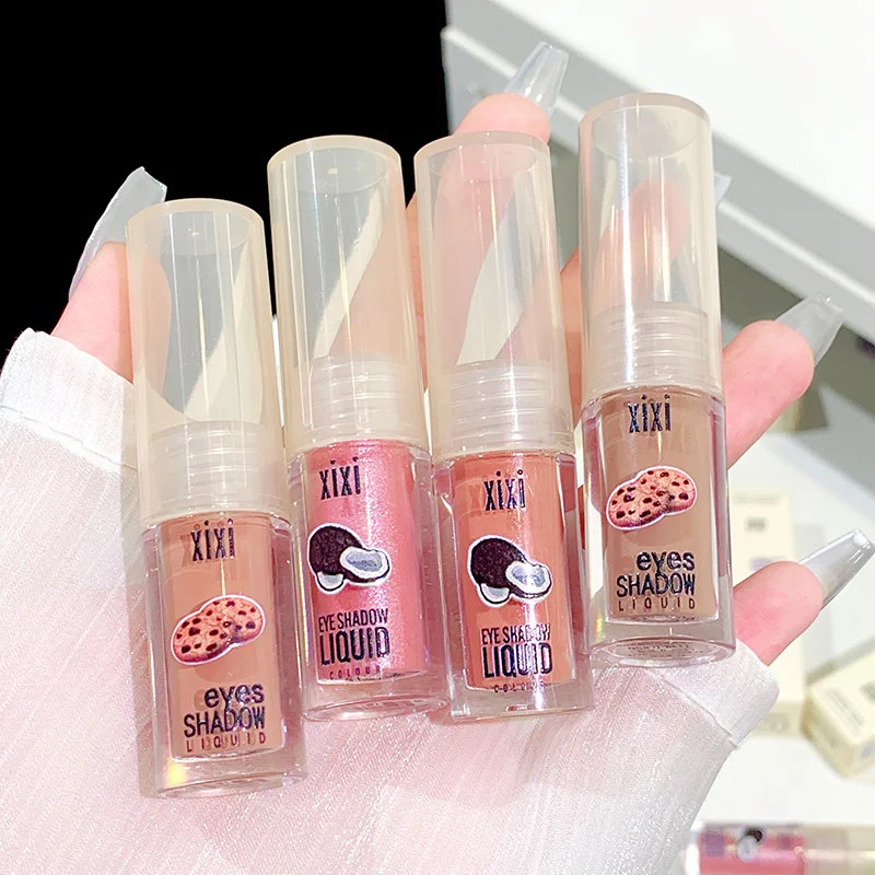 Brilliant Diamonds Liquid Eyeshadow Matte Shimmer Silky Touch Eye Makeup Long-wear Water-based Eyeshadow Korean Style Cosmetics