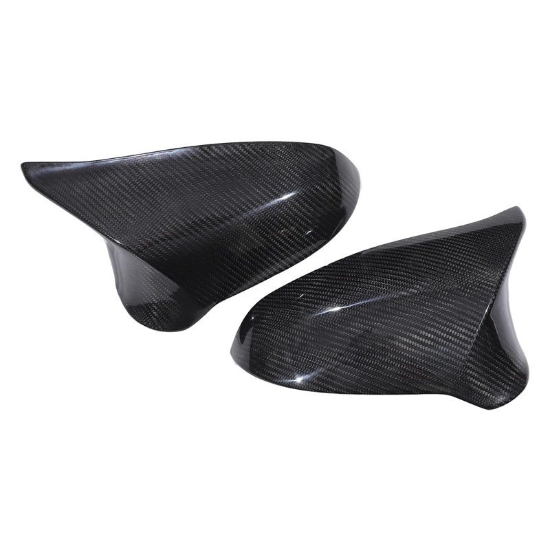 For BMW M3 M4 F80 F82 2014-2019 Real Carbon Fiber Car Exterior Mirror Cover Decoration Sticker Car Protection Accessories