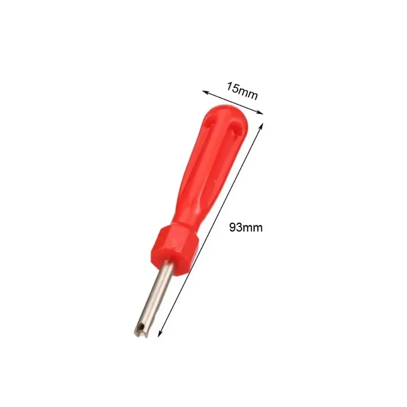 

1Pc Car Bicycle Slotted Handle Tire Valve Stem Core Remover Screwdriver Car-styling Accessories Car Tire Repair Install Tools