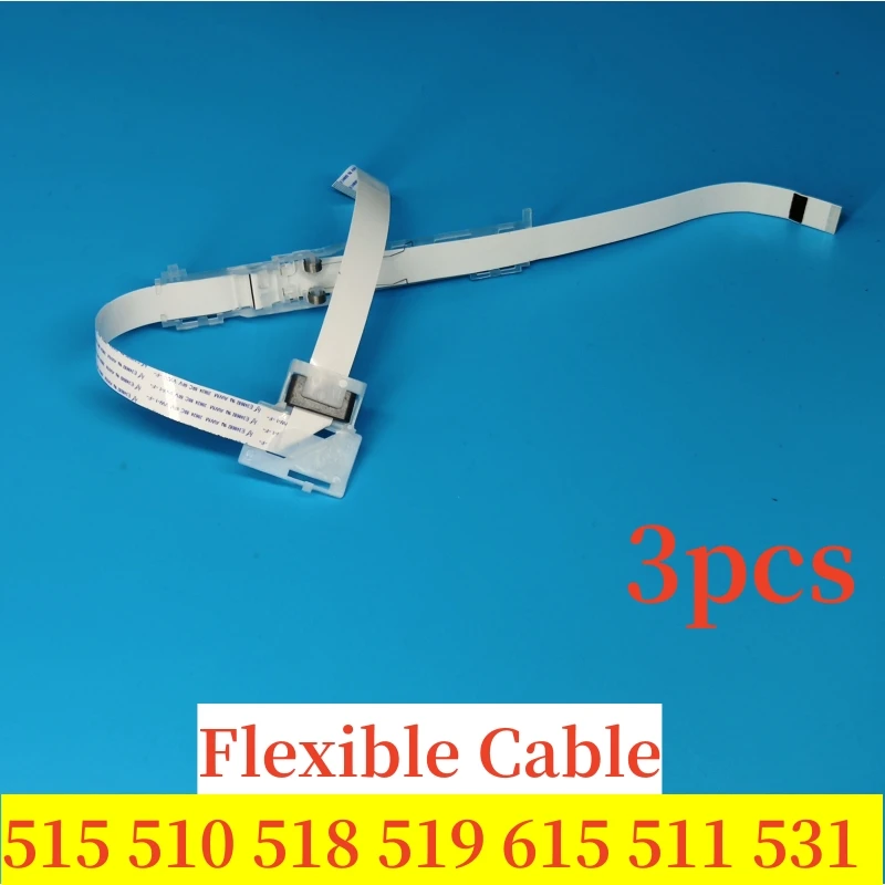 

3pcs Carriage Holder Control Unit Cable X4E75A For HP Printer 518 519 514 617 515 508 510 610 618 615 515 flex cable for printer