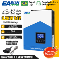 Hybrid Solar Inverter 3.2KW 4KW 6.2KW 120A Mppt Charge 48V Pure Sine Wave Off Grid Inverter 500VDC Pv Input Inverter