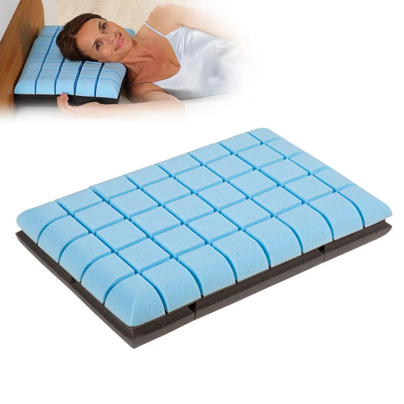 1pcs Memory Foam Pillow Slow Rebound Gel Pillow Granular Breathable Teen  Bread Pillow Suitable for Student