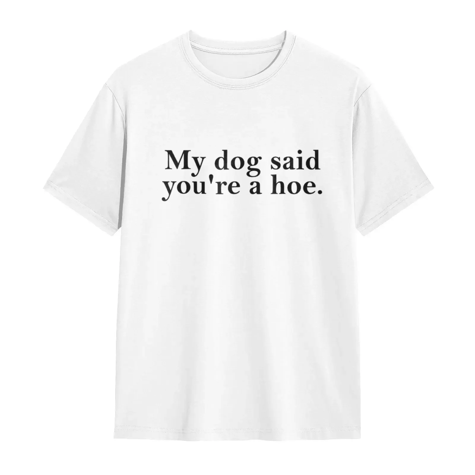 Women's Short-Sleeve T-Shirt - Oversized Fit, Lightweight, Funny Sarcastic Humor Graphic 