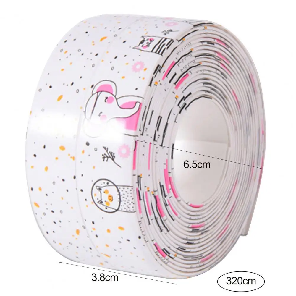 Bathroom Seam Sticker Waterproof Sealing Tape for Bathroom Kitchen Self-adhesive Seam Strip with Strong Stickiness Bathtub