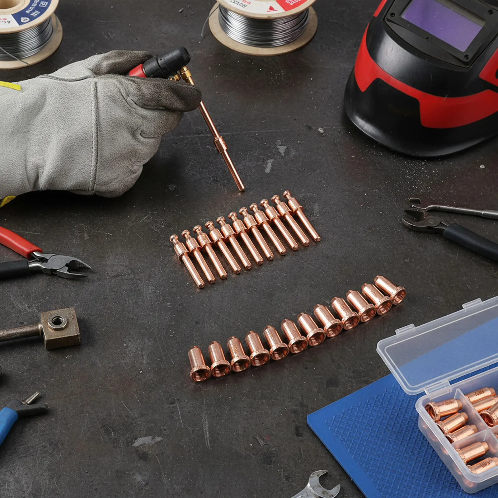 

Welding Tools Nozzle 20pcs Cutting Consumables Plasma Nozzle SL40 Welding Torch For Plasma Cutting Machine SL40