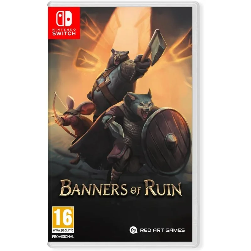BANNERS OF RUIN Wild Edition - Switch - Nuevo Precintado - PAL España - Meridiem