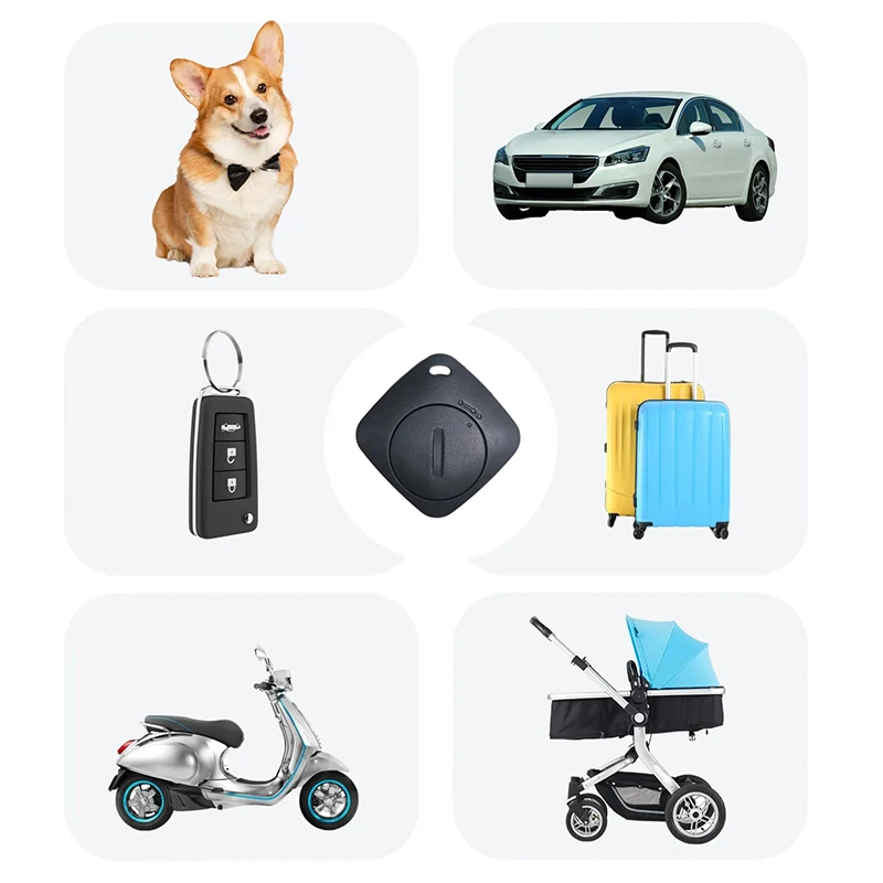 Mini dispositivo de seguimiento para Apple Find My Key Smart Tag, Sistema IOS, buscador de niños, coche de mascotas, rastreador GPS perdido, rastreador inteligente Bluetooth