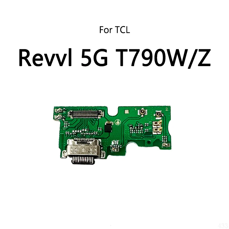 USB Port ładowania gniazdo złącze portu Flex Cable dla TCL Revvl 4 5007Z 5007W Plus 5062 5G T790W/Z 6 Pro płytka ładująca moduł — zdjęcie 5