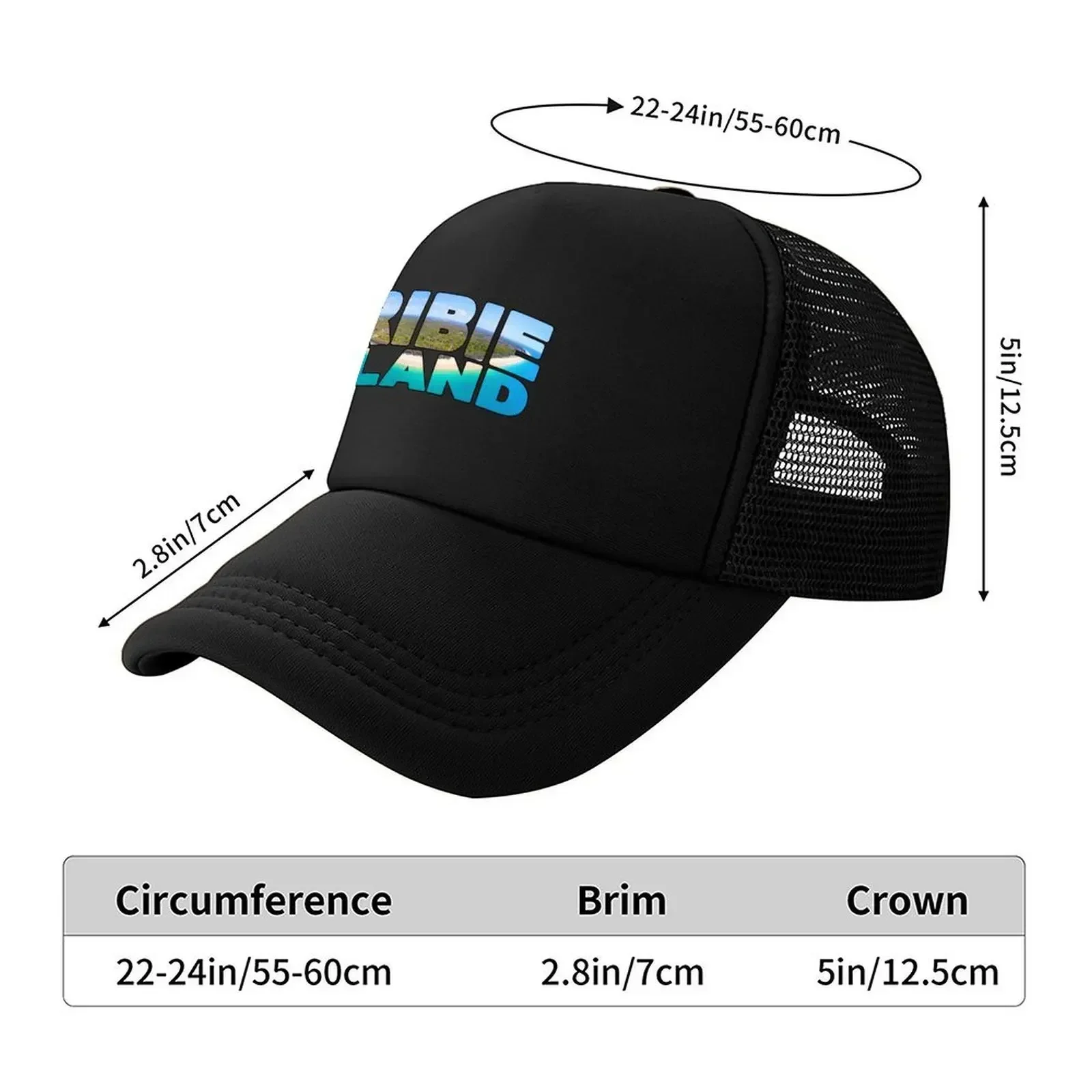 New BRIBIE ISLAND - Aerial on a Perfect Day Glasshouse Mountains Baseball Cap Male hat luxury woman cap Caps For Women Men's