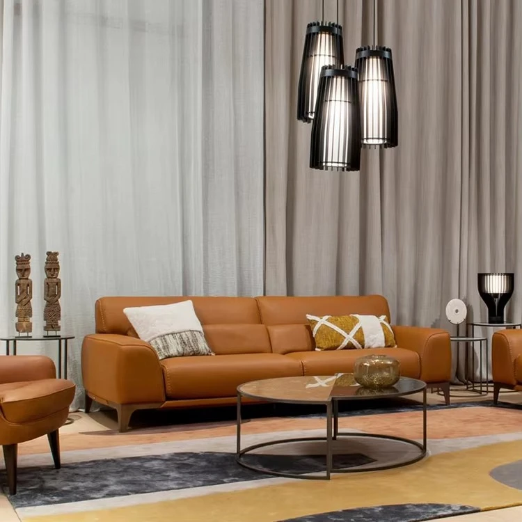 Living Room Furniture 4-piece Reversible Chaise Upholstered Sofa Set With Ottoman Modular Couch Living Room Sofa