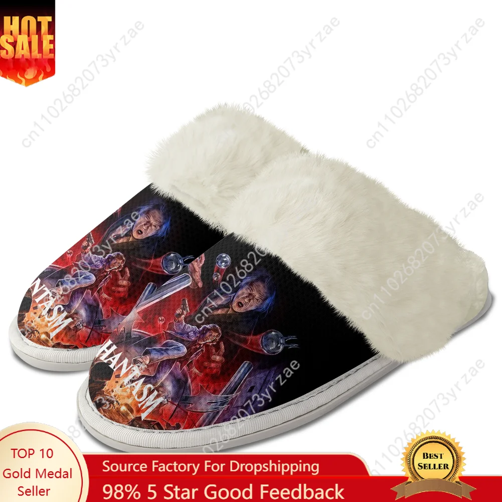 

Phantasm Plush Edge Warm Shoe Mens Womes Home Casual Slipper Bedroom Thermal Cotton Personalized Lightweight Customized Slippers