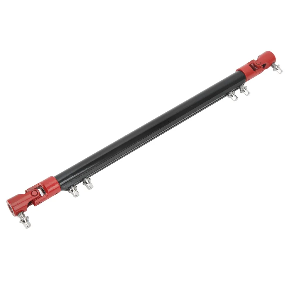 Metal Drum Drive Shaft​ ​Black/Red ​Double Drive ​Pedal Connector Bar​ ​DIY Replacement​ Connector Arm​ ​Kick Drum Linkage