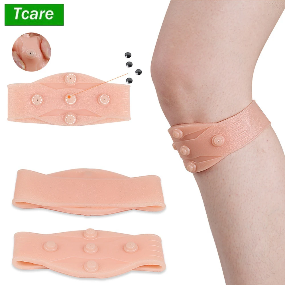

1 Pcs Magnet Therapy Leg Pain Relief Knee Strap Brace Support for Hiking, Soccer,Running,Jumpers Knee,Tennis, Volleyball, Squats