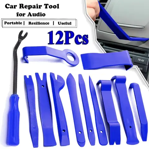 5/11/12PCS 자동차 오디오 유지보수 수리 패널 제거 도구 자동차 클립 풀러 패널 도구 자동차 트림 풀러 세트