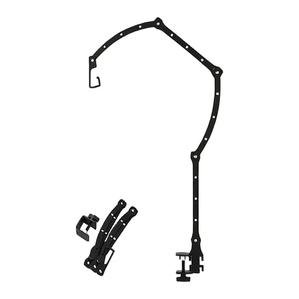 Folding Portable Light Stand for Outdoor Use For Adjustable Height 820mm Iron Pole for Lanterns Bird Feeders Wind Chimes