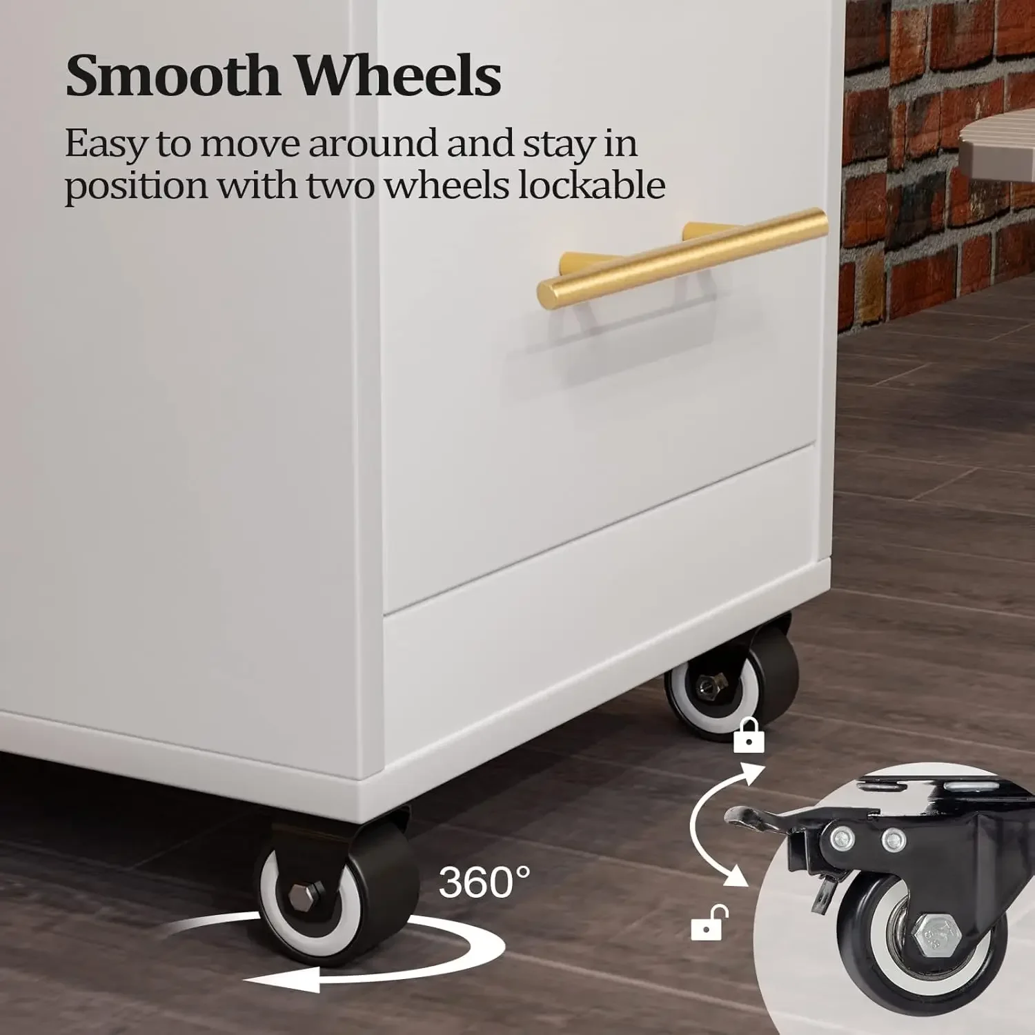 عربة عربة صالون مع عجلات، خزانة خشبية لتخزين الشعر، عربة تصفيف الشعر المتنقلة