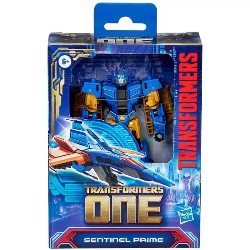 

В наличии оригинальная коллекционная модель супер-экшн-фигурки Hasbro Transformers ONE SENTINEL PRIME Deluxe Class с подвижными суставами.