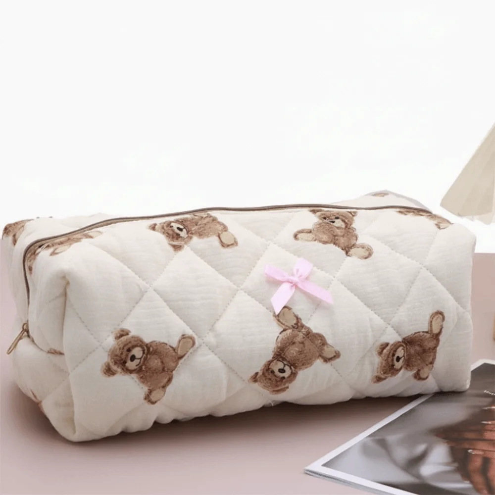 Soft Hair Dryer Storage Bag Large Capacity Dust-proof Curler Storage Bag Zipper Closure Lightweight Makeup Organizer Bag