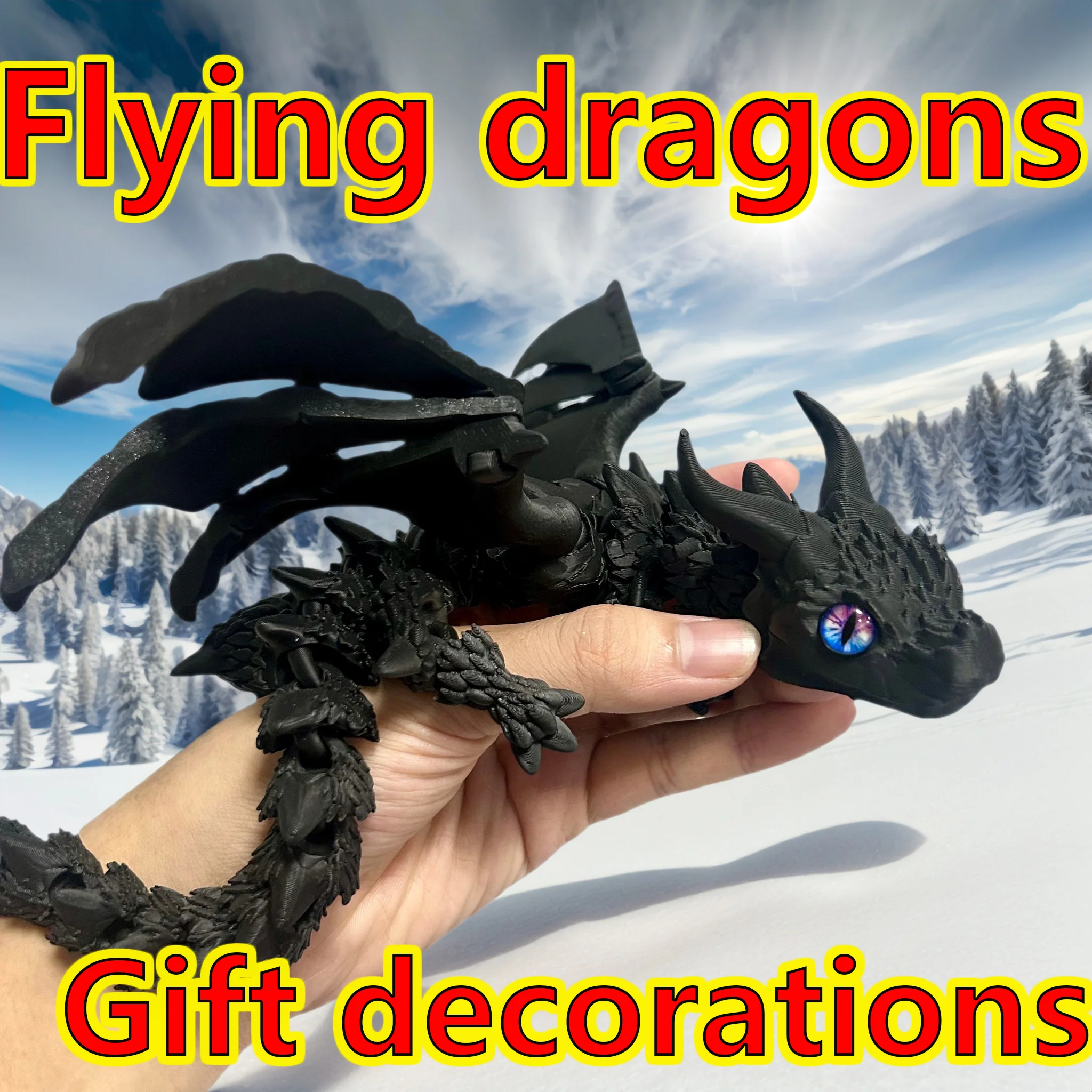 39.5Cm/15.55In 3D Baskılı Ejde - 3D Printing Lizard incelemesi ve fiyatı