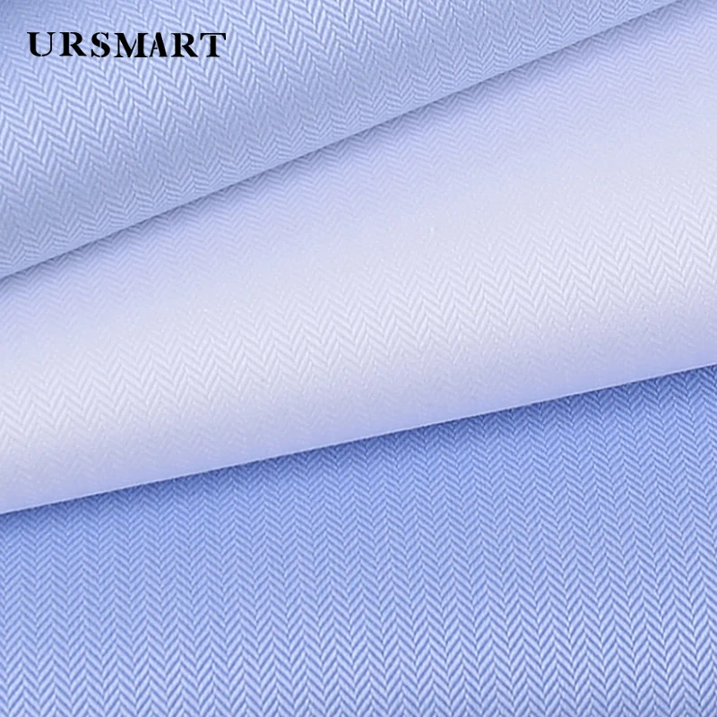 High quality 100% cotton Tailored business fashion men's long sleeved shirt customized long shirt men