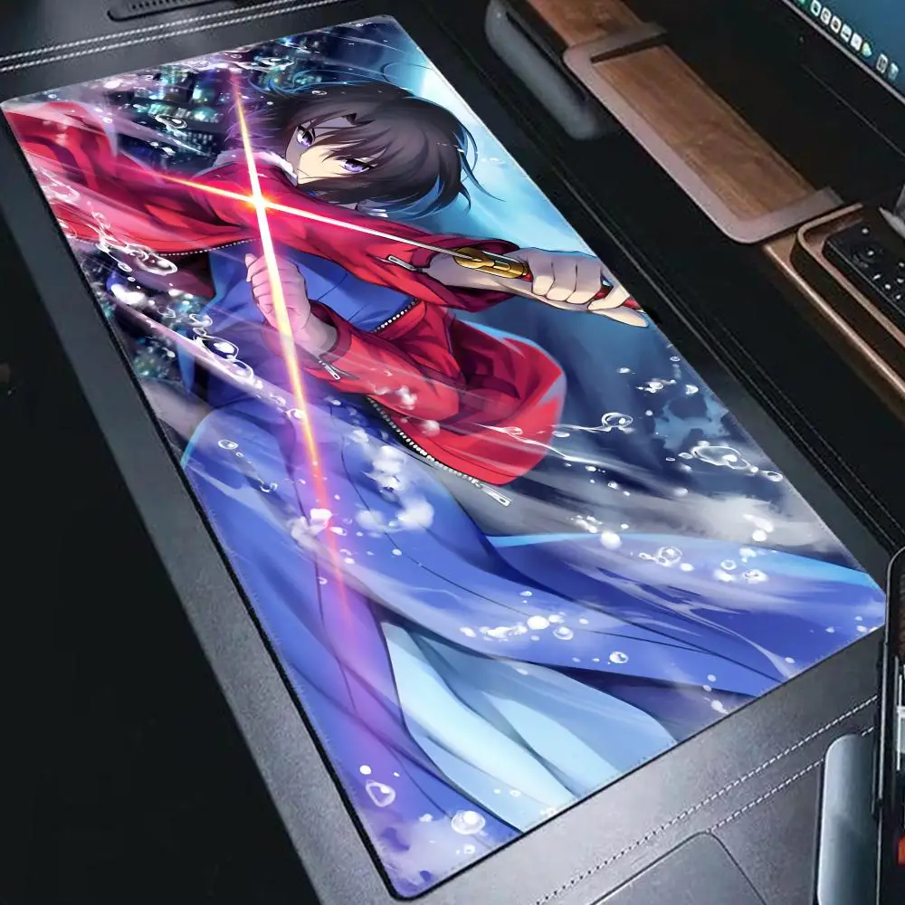 Boun-dary Of E-Emp-tiness Ryougi Shiki Mouse Pad Mouse Pad Cute HD Desk Pad Extended Gaming Keyboard Mat Large XXL Game HYBXAXC
