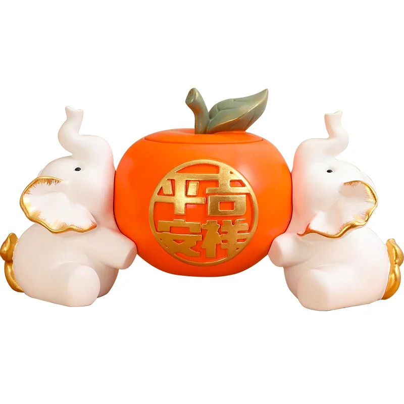 

Elephant ornament porch storage decoration living room entry high-end TV cabinet light luxury high-end desktop crafts