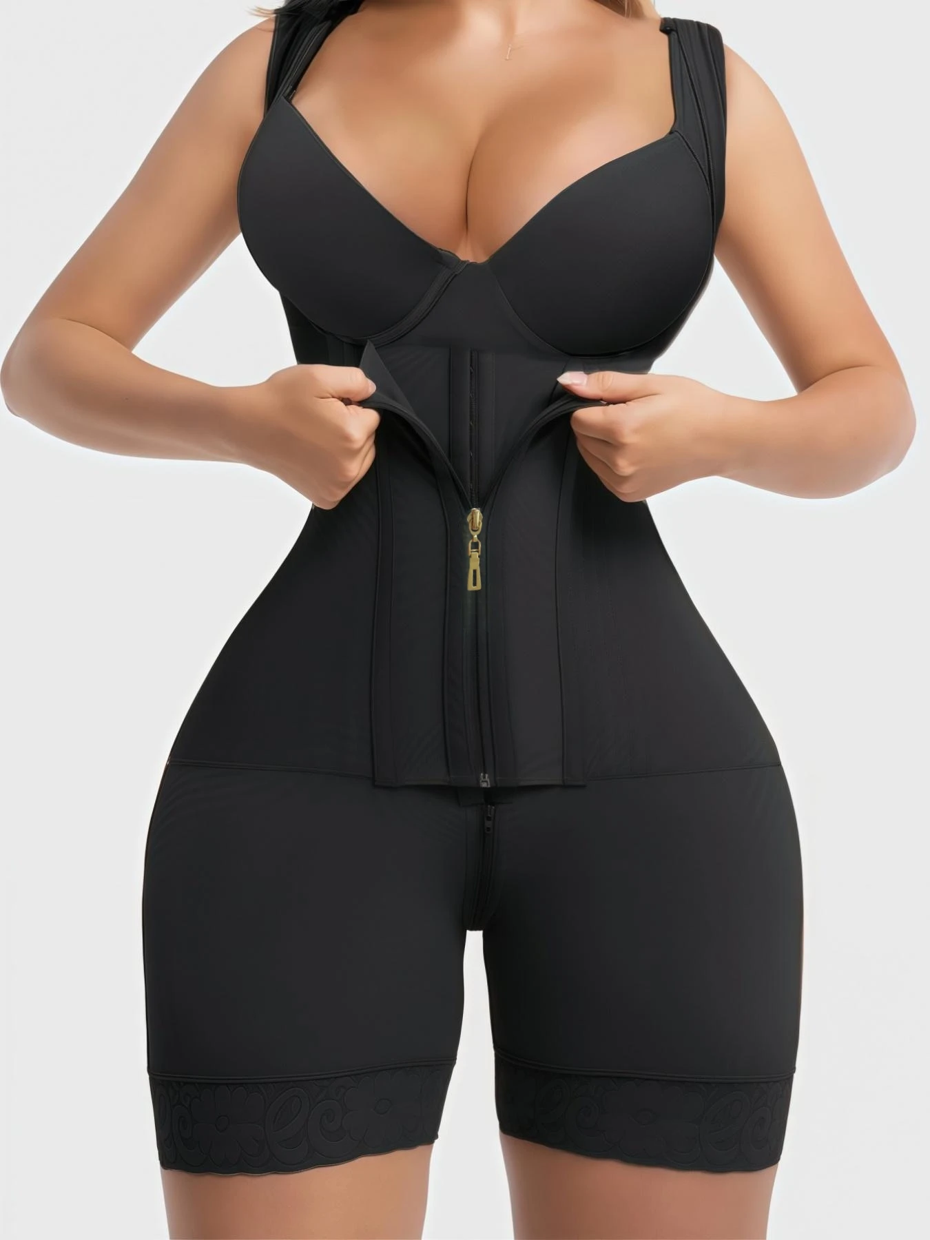 

Женское корректирующее боди, бесшовные утягивающие трусы с эффектом подтяжки ягодиц, высокие трусики с покрытием для бедер, Fajas Reductoras y Moldeadoras Co