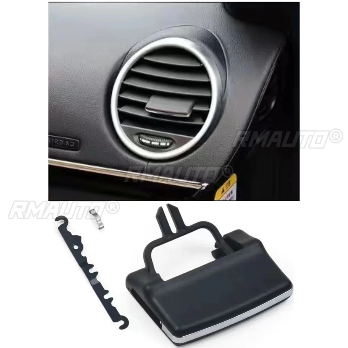 

For Mercedes Benz ML GL 2006-2011 Styling Kits Air Vent Outlet Tabs Front Center Row Air Vent Clip Tab Replacement Body Kit