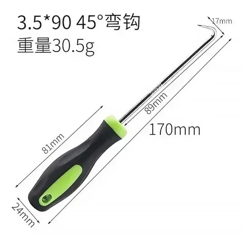 Window Wizard Latest Model Screen Bead Removal Tool Door Seal Strip Hook Rubber Gasket Puller for Screen Bead Replacement