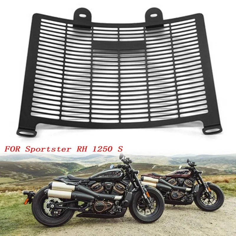 Motorbike Radiator Grille Grill Protective Guard Cover Perfect For Sportster 1250 RH1250S