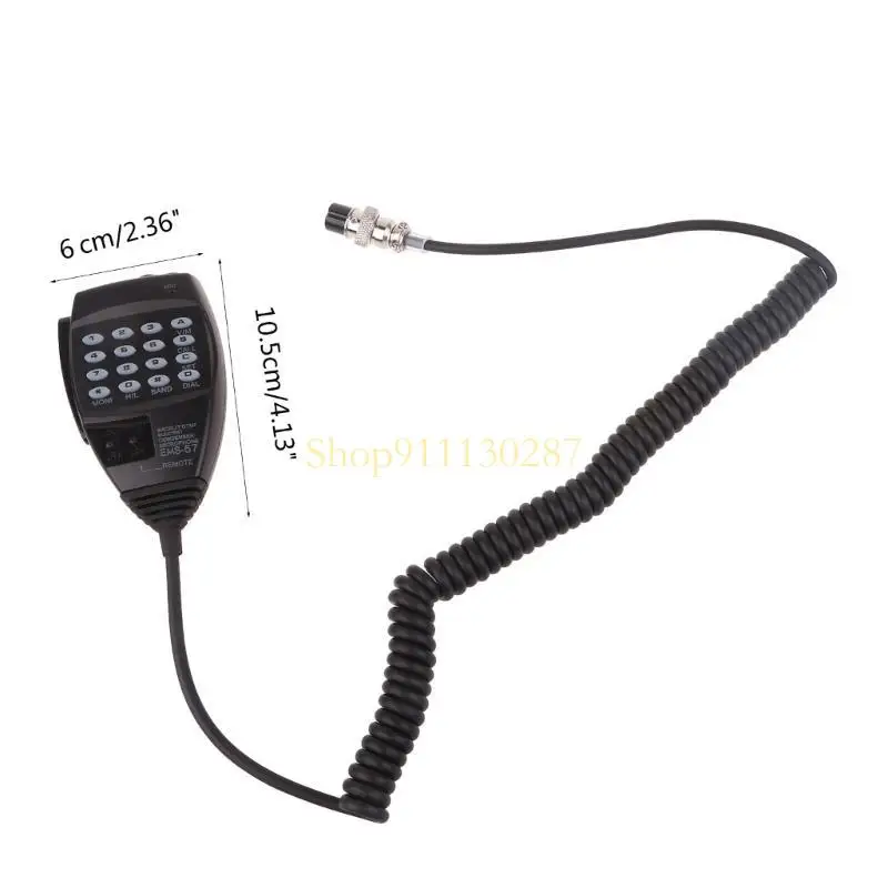 Micc Microfone Radio Keypad Mic для Alinco DR03 DR06 DR135 DR235 DR435 DR635