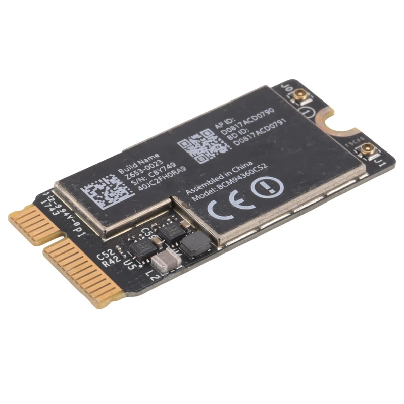 BCM94360CS2 Wireless Wifi Card Bluetooth 4.0 802.11Ac Hackintosh Macos For Air 11Inch A1465 13Inch A1466 2013 MD711LL