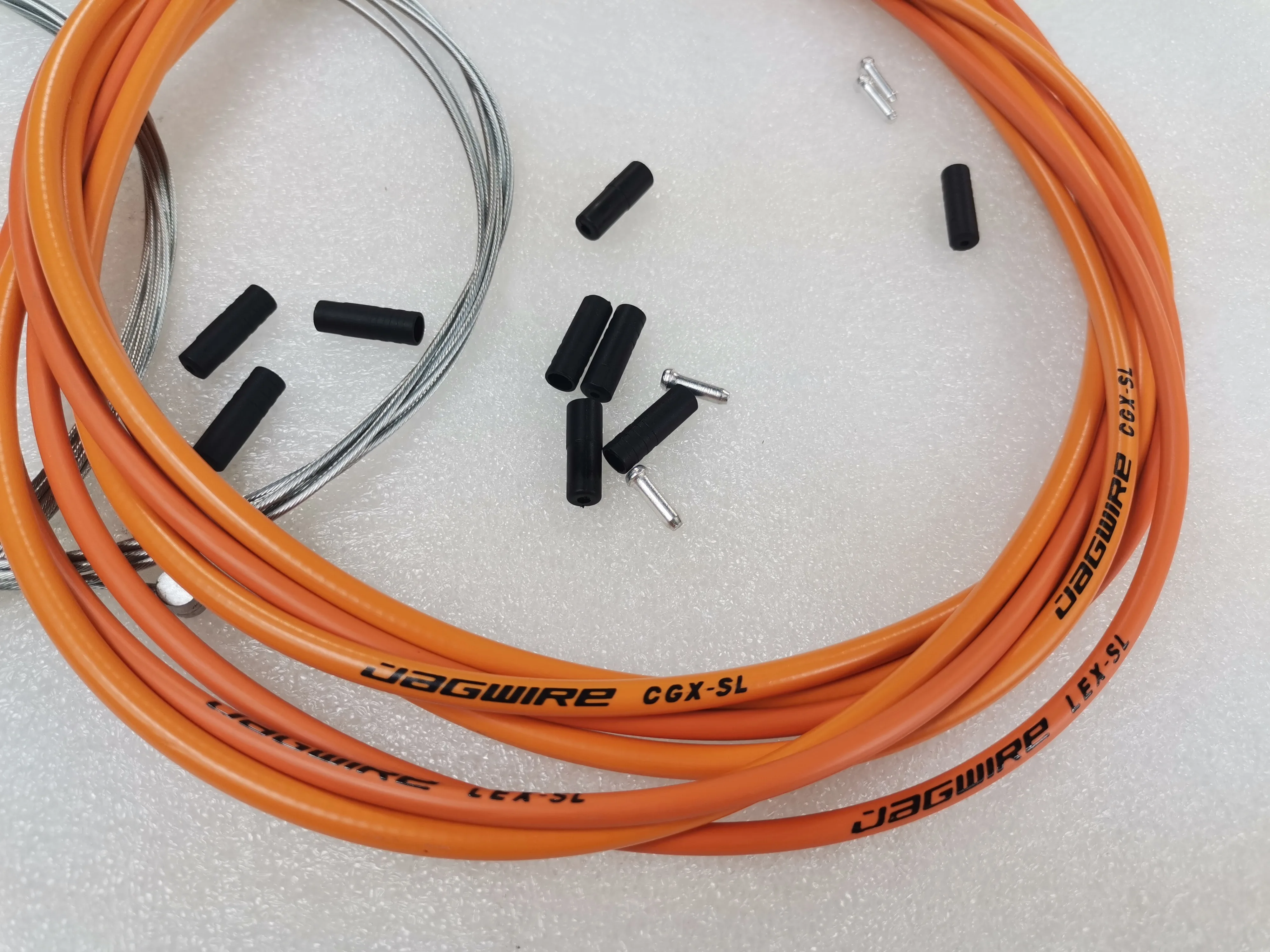 JAGWIRE HOUSING CABLE BRAKE SHIFTER COMPLETE KIT SL Slick-Lube Liner SUIT FOR SHIMANO SRAM AVID ORANGE