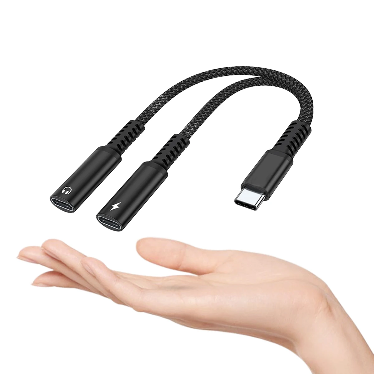2 In 1 Usb C Splitt…