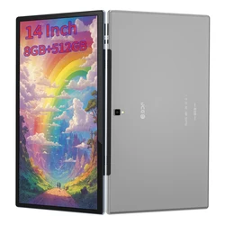 BDF 14 Inch Tablet Android12, 8GB RAM 512GB ROM, Phone Sim Card 3G 4G Lte,1TB Expand,1920x1200, 2K Screen 10000MAH Battery, WiFi