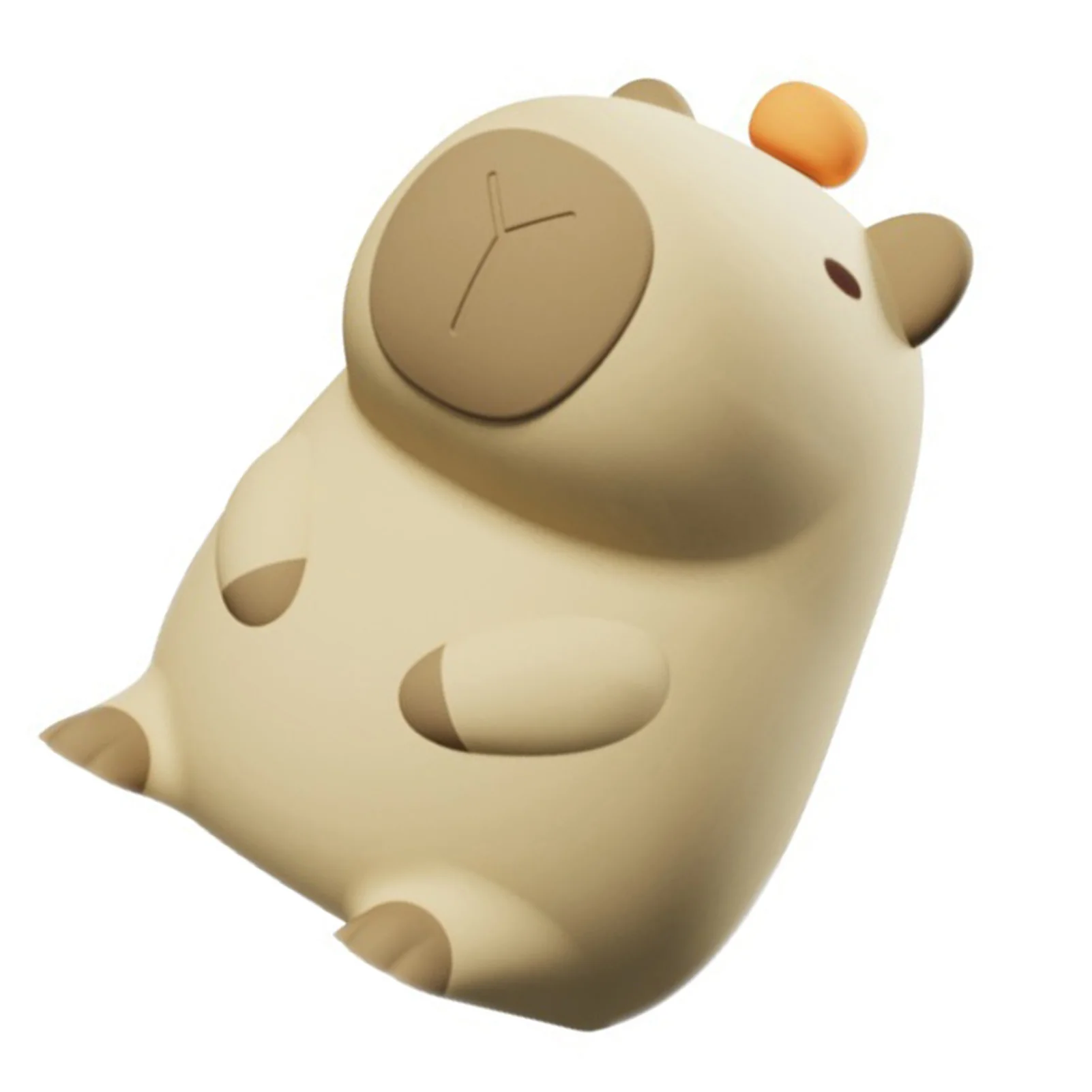 Capybara Soft Light Timer Lights USB Rechargeable Capybara Night Light for Working Studying Light