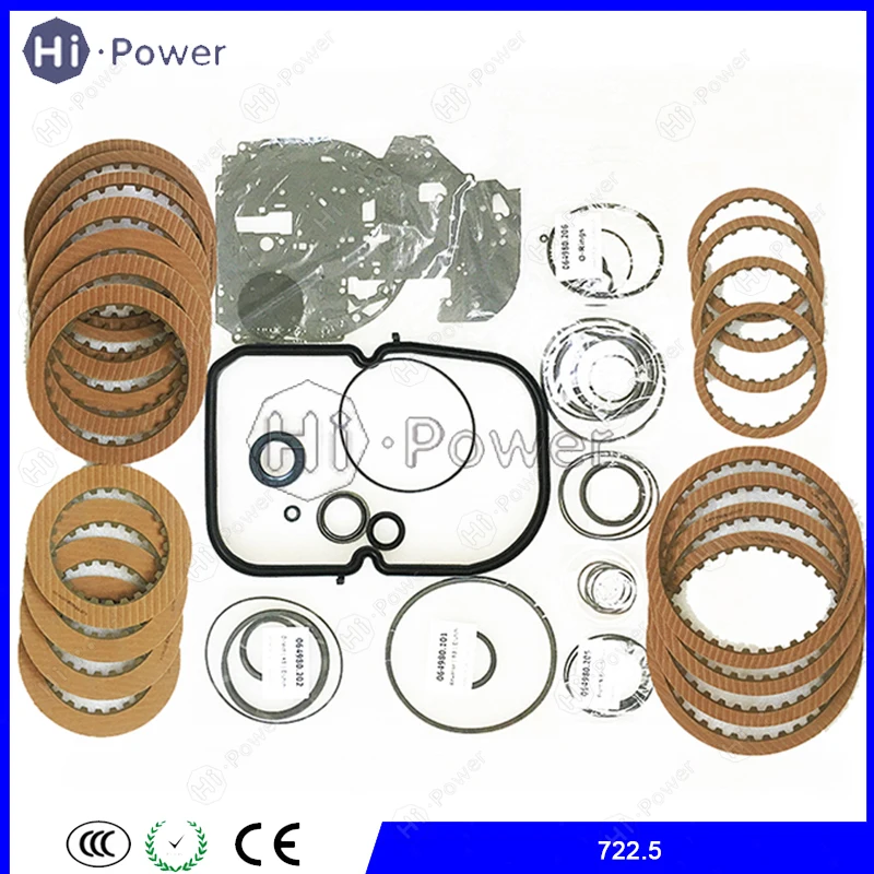 722.5 Transmission Clutch Rebuild Kit Friction Plate For Benz S320 SL320 300 300SL 350 3.0L Gearbox Disc Seal Overhaul Kit