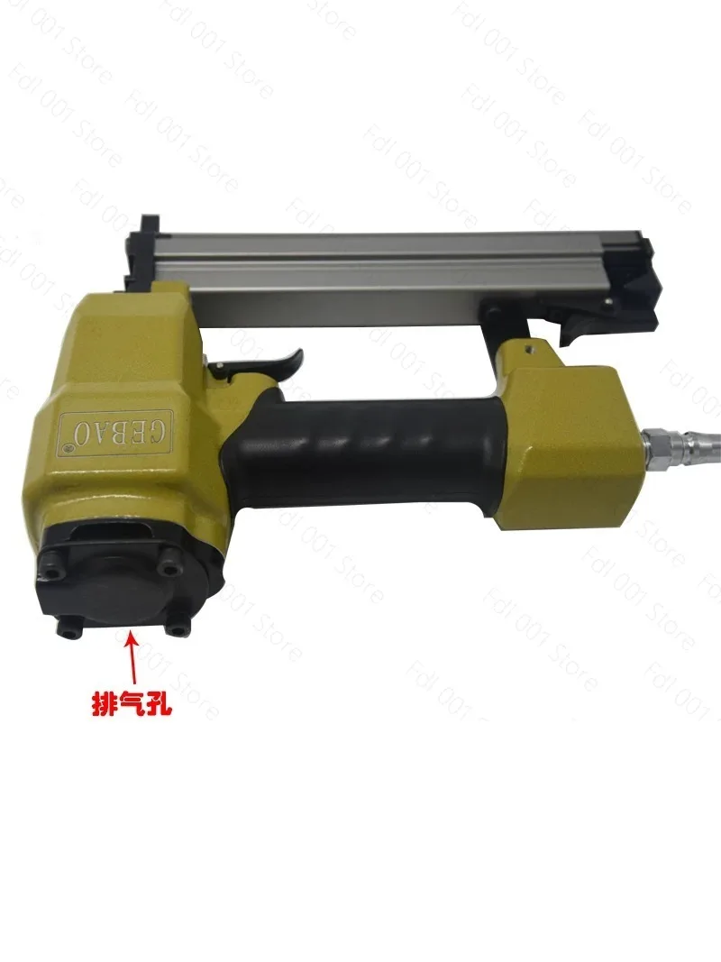 45 Degrees Geborg Nail Angle Gun V1015 Industrial Grade V-Nail Pneumatic Gun Photo Frame Line Steam Angle Nail Gun Frame Strip