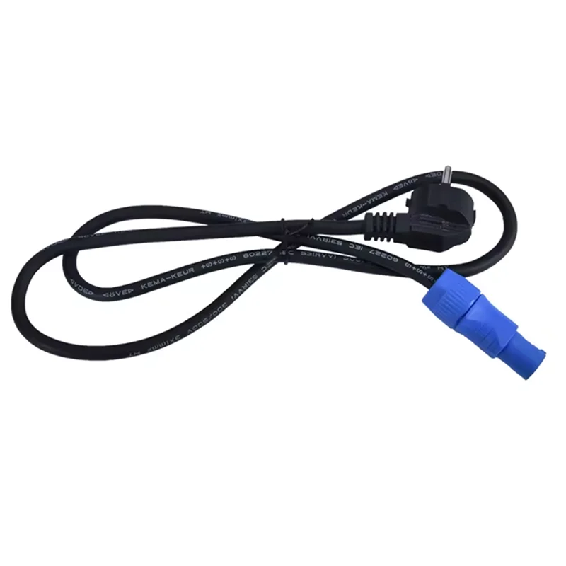 Kabel catu daya lampu panggung kualitas tinggi steker Powercon kabel sambungan daya 1.2M hitam lampu LED acara acara acara lampu DMX512