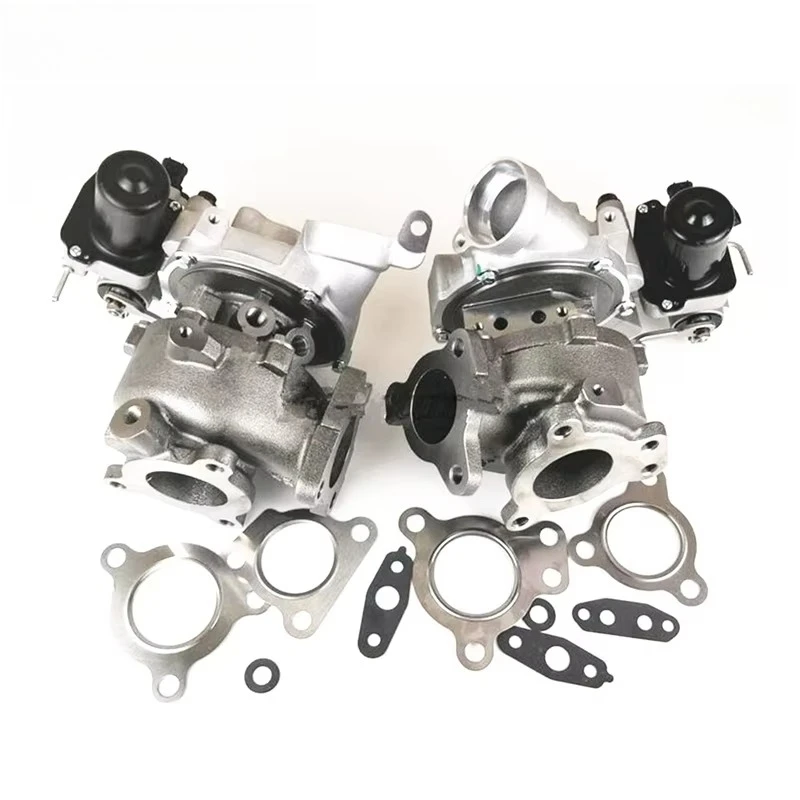 

Twin Turbocharger RHV4 VB36 VB22 VB37 VB23 17208-51010/17201-51020 Turbine for Landcruiser V8 4.5 D-4D 1VD-FTV