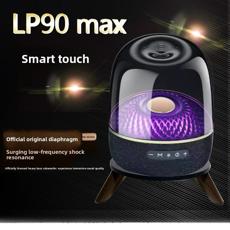 مكبر صوت بلوتوث LP90MAX كريستال الجيل الخامس - مكبر صوت ذكي بقدرة 50 وات مع تحكم صوتي، هدية عيد الميلاد 2025 #3
