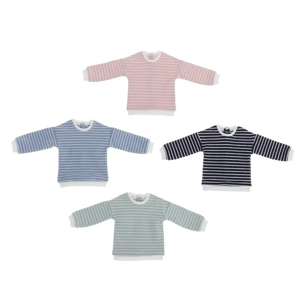 

1/6 Casual Long Sleeve Sweater Top Clothes for BJD Doll Outfits