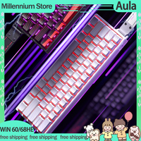 Aula Win60He Magnetic Switch Keyboard Wired Win 60 HE Mechanical Keyboard Esports Gamer Win68 Keyboards Custom Win68 He Gifts