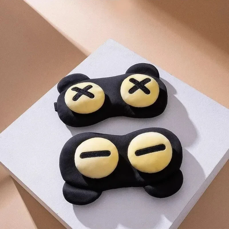 Cute Eye Mask Sleep Soothing Eye Fatigue Warm Compress Wear Comfortable Children And Students Eye Masks